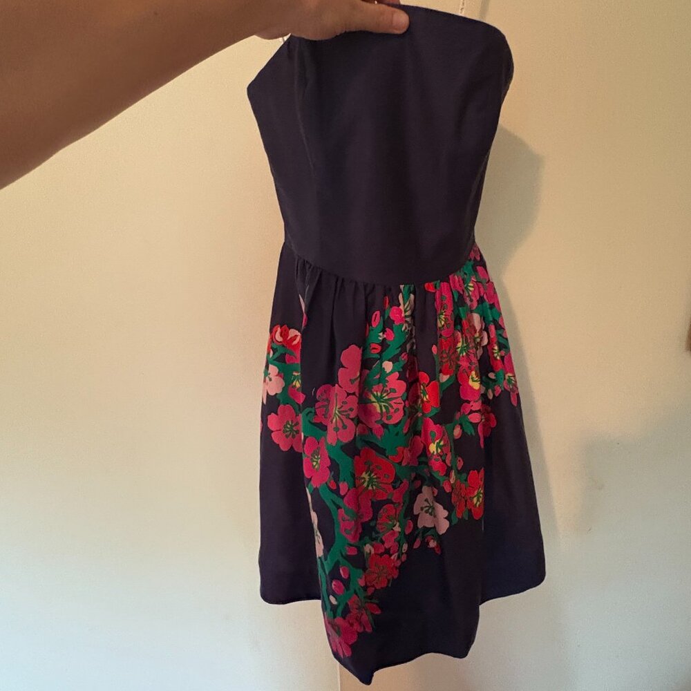 Lilly Pulitzer Strapless, Mini Cocktail Dress